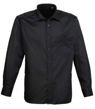 Premier PR200 Long Sleeve Poplin Shirt